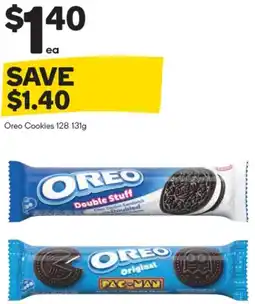 Woolworths Oreo Cookies 128 131g offer