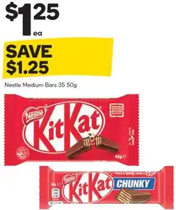 Woolworths Nestle Medium Bars 35 50g offer