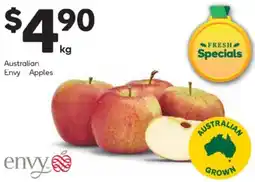 Woolworths Australian Envy Apples offer