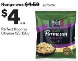 Woolworths Perfect Italiano Cheese 125-150g offer