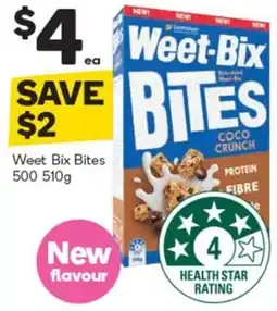 Woolworths Weet Bix Bites 500-510g offer