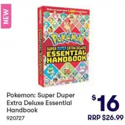 Woolworths Pokemon: Super Duper Extra Deluxe Essential Handbook offer