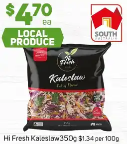 Foodland Hi Fresh Kaleslaw350g offer