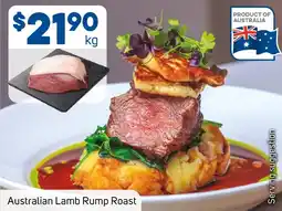 Foodland Australian Lamb Rump Roast offer