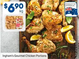 Foodland Ingham's Gourmet Chicken Portions offer
