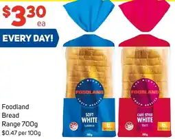 Foodland Foodland Bread Range 700g offer
