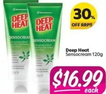 Your Discount Chemist Deep Heat Sensocream 120g offer