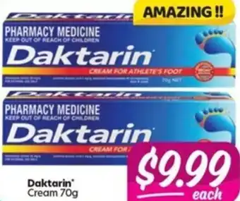 Your Discount Chemist Daktarin Cream 70g offer
