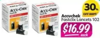 Accu-chek Fastclix Lancets 102