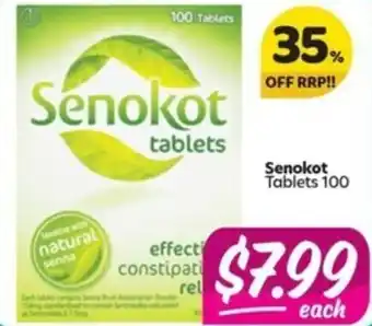 Senokot Tablets 100