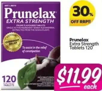 Prunelax Extra Strength 120 Tablets