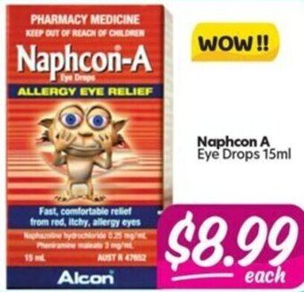 Naphcon A Eye Drops 15ml