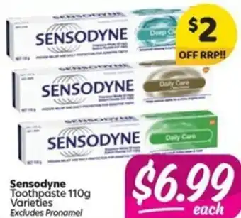 Sensodyne Toothpaste 110g