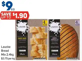 Foodland Laucke Bread Mix 2.4kg offer