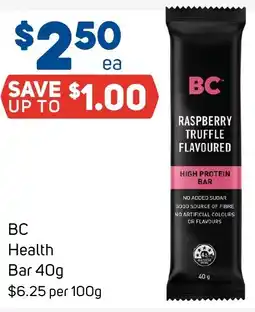 Foodland BC Health Bar 40g offer