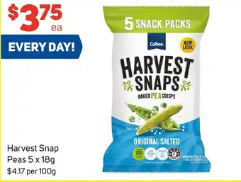 Foodland Harvest Snap Peas 5 x 18g offer