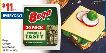 Foodland Bega Cheese Slice 500g offer