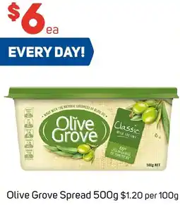 Foodland Olive Grove Spread 500g offer