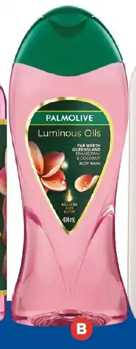 Foodland Palmolive Luminous Oils Shower Gel 400ml offer