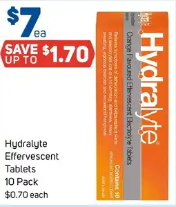 Foodland Hydralyte Effervescent Tablets 10 Pack offer