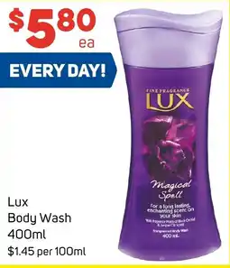 Foodland Lux Body Wash 400ml offer