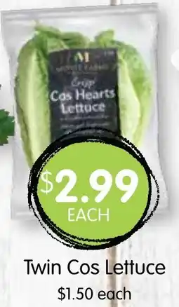 Spudshed Twin Cos Lettuce offer