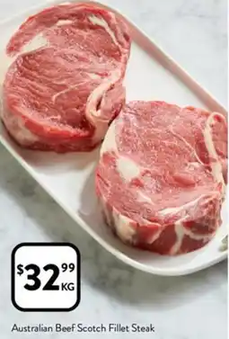 Foodworks Australian Beef Scotch Fillet Steak offer