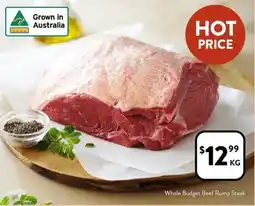 Foodworks Whole Budget Beef Rump Steak offer