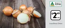 Foodworks Loose Brown Onions offer