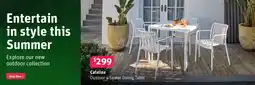 Fantastic Furniture Catalina Outdoor 4 Seater Dining Table offer
