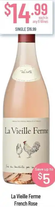 Chambers Cellars La Vieille Ferme French Rose offer