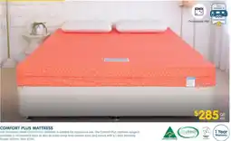 Clark Rubber COMFORT PLUS MATTRESS offer