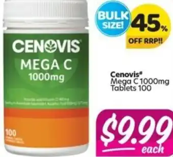 Your Discount Chemist Cenovis Mega C offer
