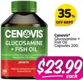 Your Discount Chemist Cenovis Glucosamine + Fish Oil offer
