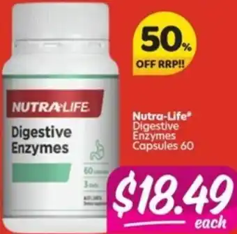 Your Discount Chemist Nutra-Life Digestive Enzymes offer