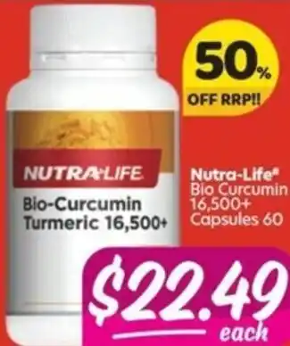 Your Discount Chemist Nutra-Life Bio Curcumin 16,500+ offer
