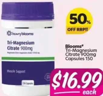 Your Discount Chemist Blooms Tri-Magnesium Citrate 900mg offer