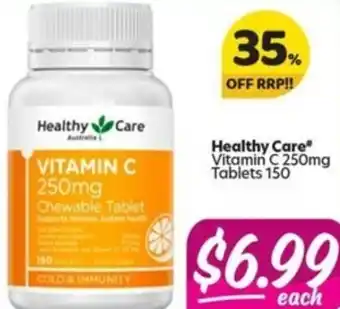Healthy Care Vitamin C 250mg