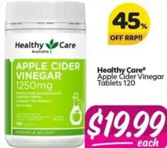 Your Discount Chemist Healthy Care Apple Cider Vinegar offer