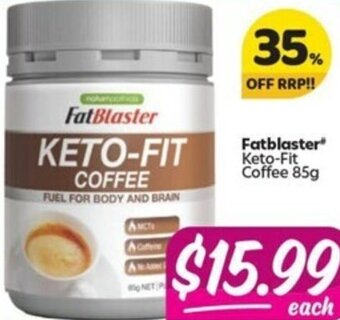 Your Discount Chemist Fatblaster Keto-Fit Coffee 85g offer