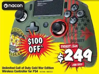 Nacon Unlimited Call of duty Cold War Edition Wireless Controller for PS4