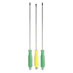Mitre 10 Medalist Long Tang Thru Screwdriver Set 300mm - 3 Piece offer