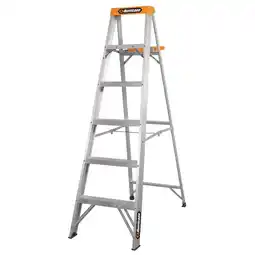 Mitre 10 Hurricane Single Sided Ladder with Tool Tray 120kg Domestic 1.8m offer