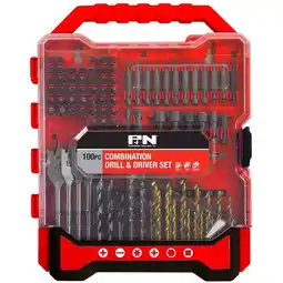 Mitre 10 P&N Bit Drill & Driver Set - 100 Piece offer