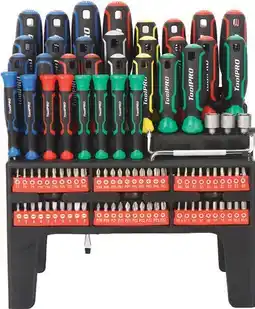 SuperCheap Auto ToolPRO 100 Pce Screwdriver Set offer
