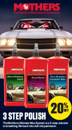 SuperCheap Auto MOTHERS Polishes Waxes.Cleaners offer