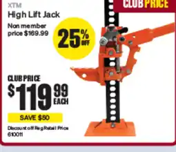 SuperCheap Auto High Lift Jack offer