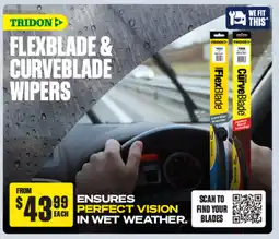FLEXBLADE & CURVEBLADE WIPERS