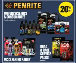 MOTORCYCLE OILS & CONSUMABLES