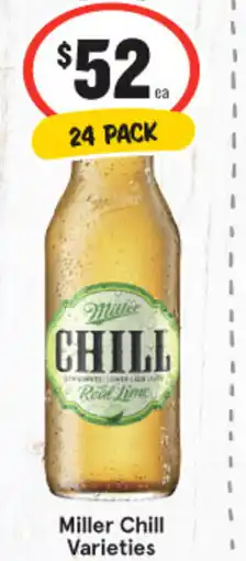 IGA Liquor Miller Chill Varieties offer